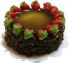 Strawberry Creme Berry Cake bdk2064