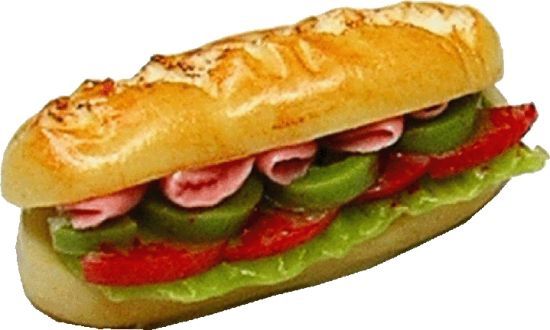 Subway Sandwich f109