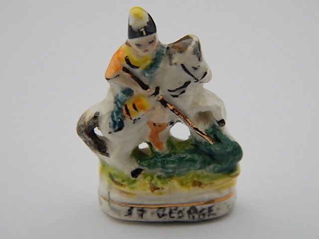 St. George Figurine by Janice Crawley lh803