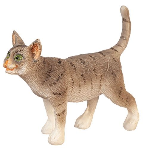 Standing Cat/Gray AZE0190