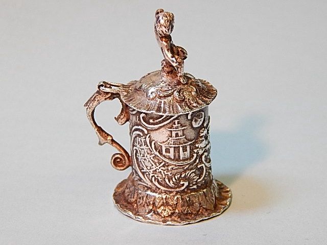 Stein with Cherub on Top ad6432