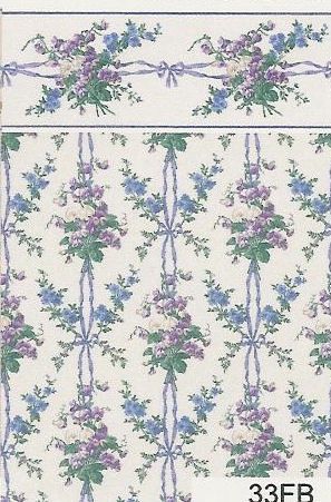 Sweet Pea Lavender 33FB wal33fb