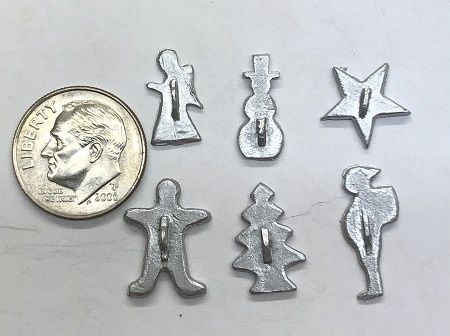 Six Christmas Cookie Cutters mc02532