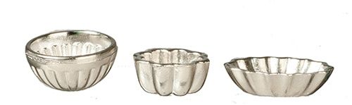 Small Bundt Pans, Aluminum, 3 b0376