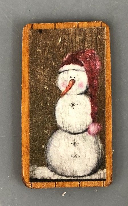 Snowman Sign 2 MC02536