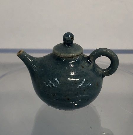 Soft Blue Glazed Teapot 112989c