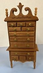 Solid Wood Highboy by Shackman MC00473