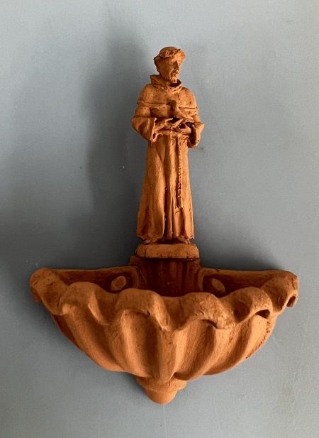 St. Francis on a Shell lb010-1
