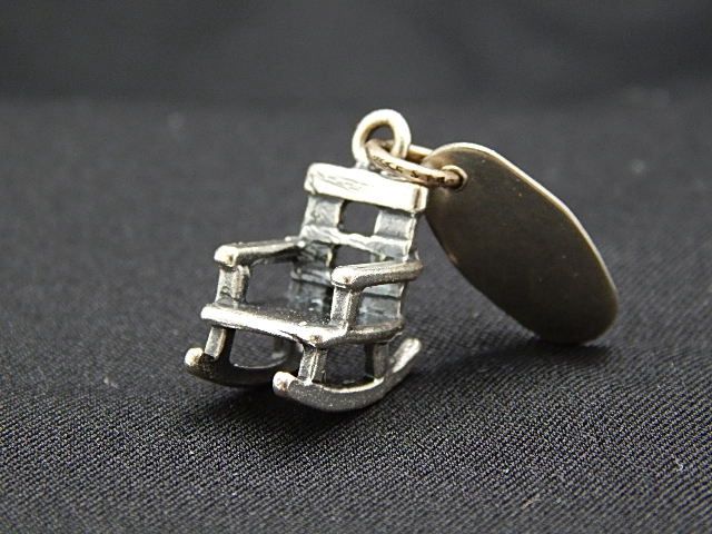 Sterling Rocking Chair Charm LHrocker