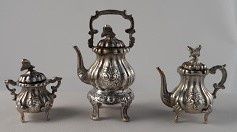Sterling Silver Tea Set 3pc lh620153