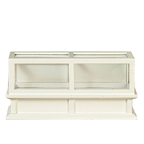 Store Display Case, White, Cb AZT6086