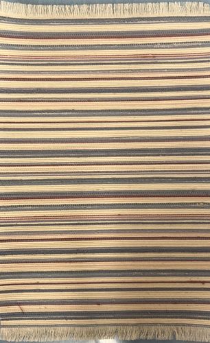 Striped Faux Rag Rug mc993x