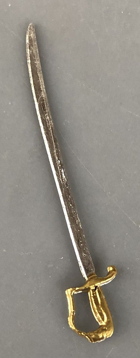 Sword with Gold Handle Sword