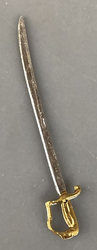Sword with Gold Handle Sword