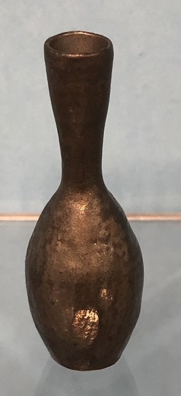 Tall Wood Fired vase mc00536