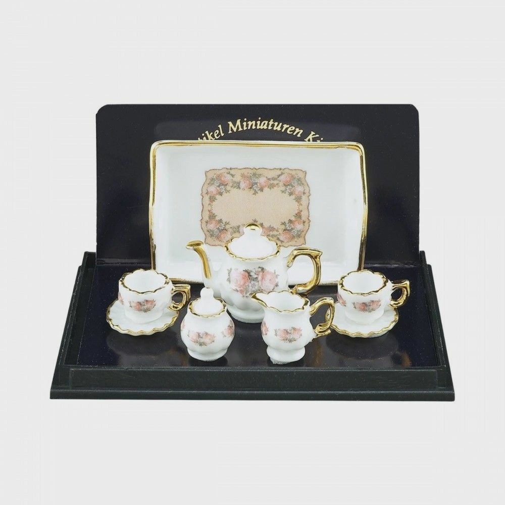Tea Set with Classic Rose Design rp13496