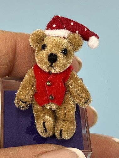 Teddy Bear in Red Vest mc031728