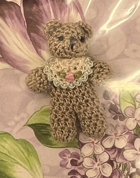 Teddy Bear Crocheted Brown TB002