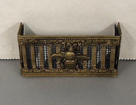 The Bee fire screen for small fireplace fos24