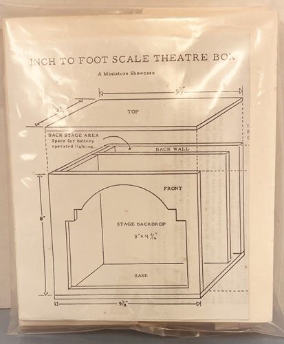 Theatre Box in 1" scale by A Miniature Showcase mc1533x