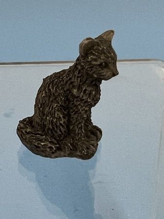 Small Black Cat by J. Kendall jkcat23