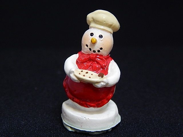 Snowman with Cookie Tray pms19