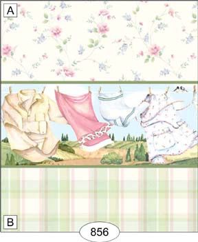 Spring Clothesline - Green WAL0856