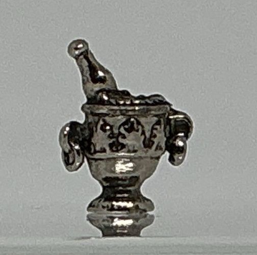 Sterling Champagne Bucket Charm mc1040x