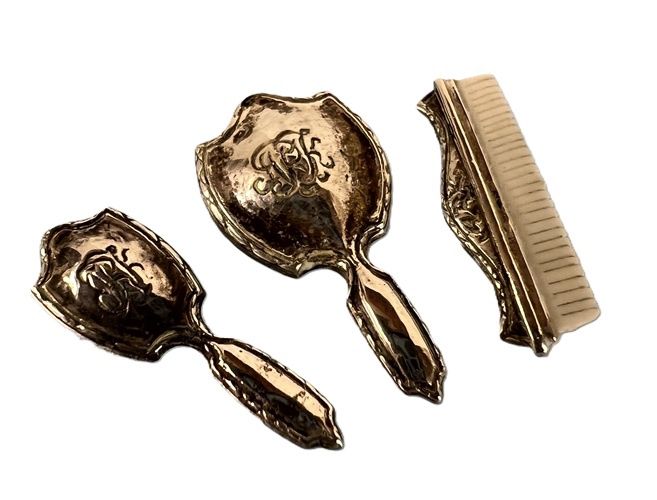 Sterling Silver Dresser Set by Obadiah Fisher mc413x