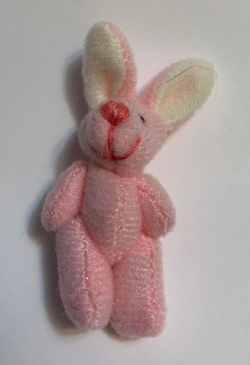 Stuffed Jointed Rabbit D6001