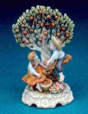 Summer-Picking Apples (signed) olssummer