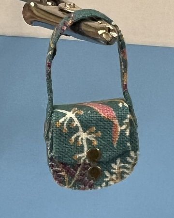 Teal Floral Handbag JG0038
