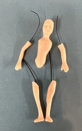 Teen Child 1/24" Porcelain Doll Kit dd001