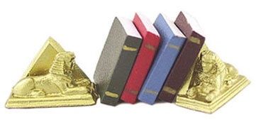 Sphinx Bookends W/Books ISL5102