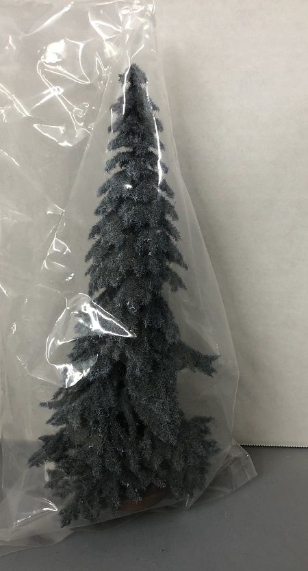 Spruce Tree, 8 Inch Tall, Blue cast018