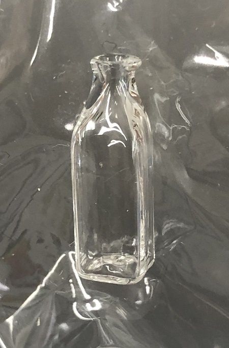 Square Glass Milk Bottle HB155