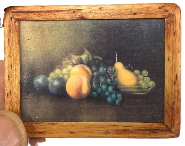 Still life in wooden frame mn253