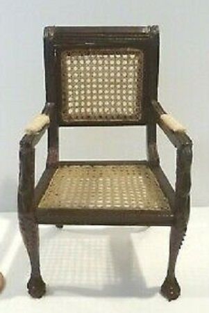 Swan Arm Chair Hand Caned bes8130c