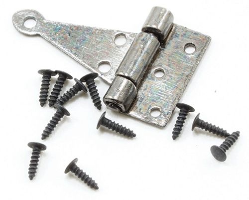 T Hinges, Pewter Cla05563