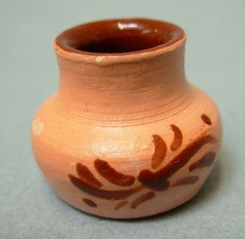 Taller container with chocolate inside glaze Jheitz13