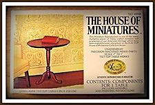 The House of Miniatures Queen Anne Tilt-Top Table NO40008