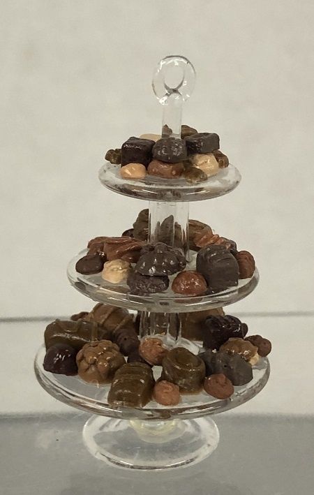 Three Tiered Chocolate Display jc102420