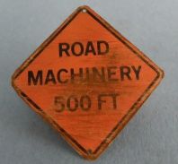 Tin Road Sign fc0031