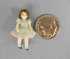 Teeny Tiny Doll in Crochet Dress cs1384