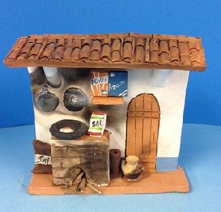 TerraCotta Court Yard Scene gg10137
