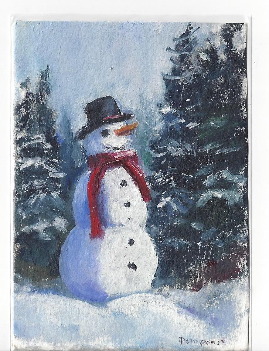 The lone Snowman 120174