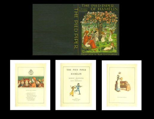 LBkg-3 The Pied Piper of Hamelin - Greenaway