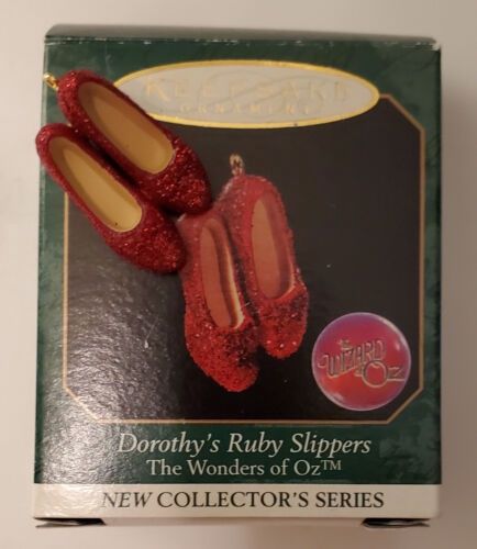 The Wizard Wonders Of Oz Dorothys Red Slippers by Hallmark qxm4599