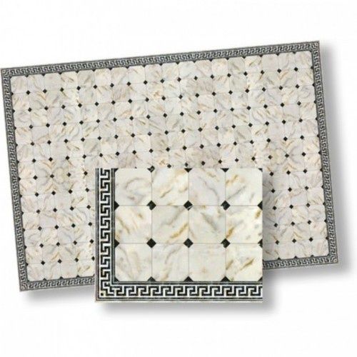 WM34735 Faux Marble Black Diamond