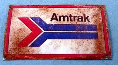 Tin Sign Amtrak Fc0139